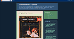 Desktop Screenshot of fourcranks.blogspot.com