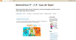 Desktop Screenshot of mates5yepes.blogspot.com