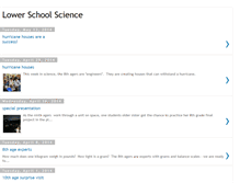 Tablet Screenshot of calvertlowerschoolscience.blogspot.com