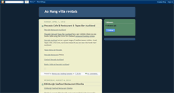 Desktop Screenshot of ao-nang-villa-rentals.blogspot.com