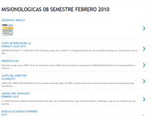 Tablet Screenshot of misionologicas08.blogspot.com