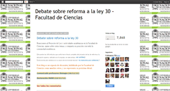 Desktop Screenshot of debateciencias.blogspot.com