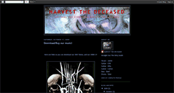 Desktop Screenshot of harvestthedeceased.blogspot.com