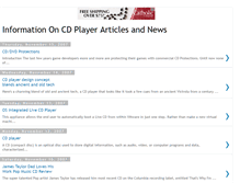 Tablet Screenshot of cdplayerhub.blogspot.com