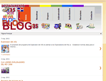 Tablet Screenshot of destacamento35stgo.blogspot.com