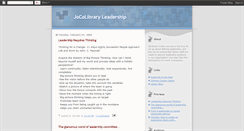 Desktop Screenshot of jcl-leadership.blogspot.com