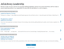 Tablet Screenshot of jcl-leadership.blogspot.com