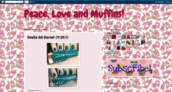 Desktop Screenshot of peacelovemuffin.blogspot.com