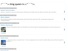 Tablet Screenshot of kingqueen4.blogspot.com