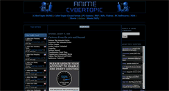 Desktop Screenshot of animecybertopic.blogspot.com