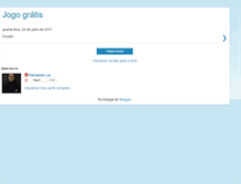 Tablet Screenshot of jogogratis.blogspot.com