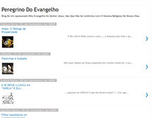 Tablet Screenshot of peregrinodoevangelho.blogspot.com