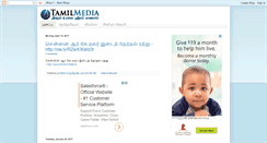 Desktop Screenshot of 4tamilmedia.blogspot.com