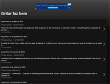 Tablet Screenshot of gritarfazbem.blogspot.com