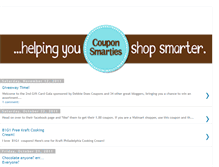 Tablet Screenshot of couponsmarties.blogspot.com