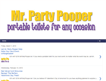 Tablet Screenshot of mrpartypooper.blogspot.com