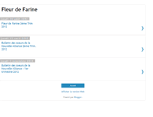 Tablet Screenshot of fleurdefarinefr.blogspot.com
