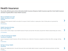 Tablet Screenshot of health-insurance-temporary.blogspot.com