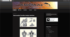 Desktop Screenshot of mastermindcreation.blogspot.com