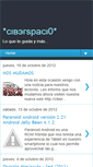 Mobile Screenshot of cib3rspaci0.blogspot.com