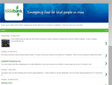 Tablet Screenshot of barrowfoodbank.blogspot.com