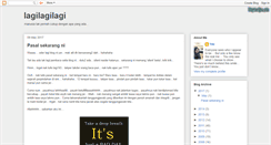 Desktop Screenshot of lagilagilagi.blogspot.com