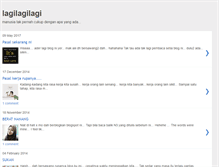 Tablet Screenshot of lagilagilagi.blogspot.com