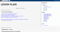 Desktop Screenshot of lessonsplantvads.blogspot.com
