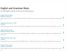 Tablet Screenshot of grammarrule.blogspot.com