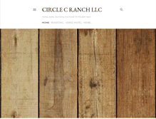 Tablet Screenshot of circlecranchllc.blogspot.com