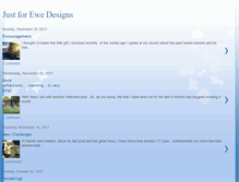 Tablet Screenshot of justforewedesigns.blogspot.com