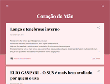 Tablet Screenshot of maecoracao.blogspot.com