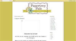 Desktop Screenshot of papertreypals.blogspot.com