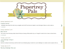 Tablet Screenshot of papertreypals.blogspot.com