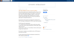 Desktop Screenshot of evony-strategy.blogspot.com