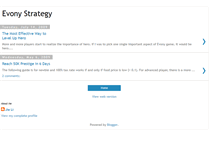 Tablet Screenshot of evony-strategy.blogspot.com