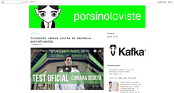 Desktop Screenshot of porsinoloviste.blogspot.com