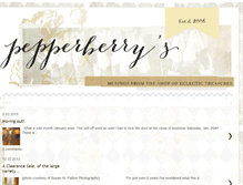 Tablet Screenshot of pepperberrys.blogspot.com