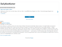 Tablet Screenshot of dailykostkutter.blogspot.com