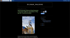 Desktop Screenshot of dilimanwalking.blogspot.com