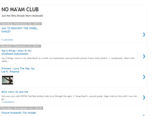 Tablet Screenshot of nomaamclub.blogspot.com