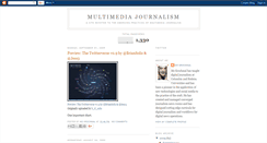 Desktop Screenshot of multimedia-journalism.blogspot.com