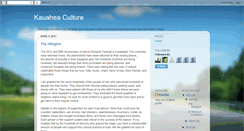 Desktop Screenshot of kauahea.blogspot.com