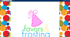 Desktop Screenshot of favorsandfrosting.blogspot.com