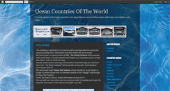 Desktop Screenshot of oceancountries.blogspot.com