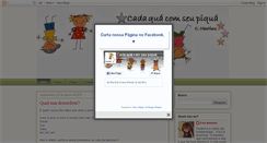 Desktop Screenshot of cadaquacomseupiqua.blogspot.com