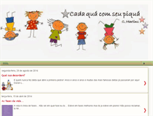 Tablet Screenshot of cadaquacomseupiqua.blogspot.com