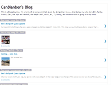 Tablet Screenshot of can8ianbensblog.blogspot.com