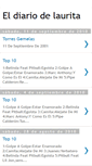 Mobile Screenshot of eldiariodelaurita2010.blogspot.com