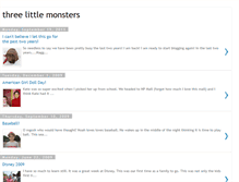 Tablet Screenshot of mellieandthethreelittlemonsters.blogspot.com